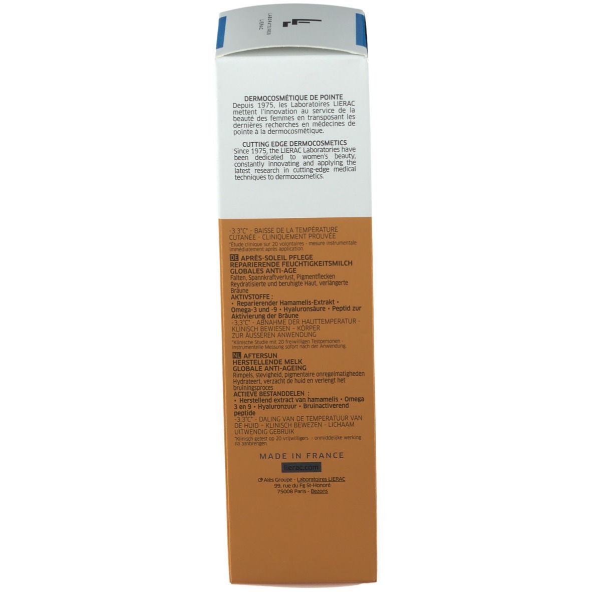 Lierac Sunissime Lait Corporel Réparateur Réhydratant - Après Soleil