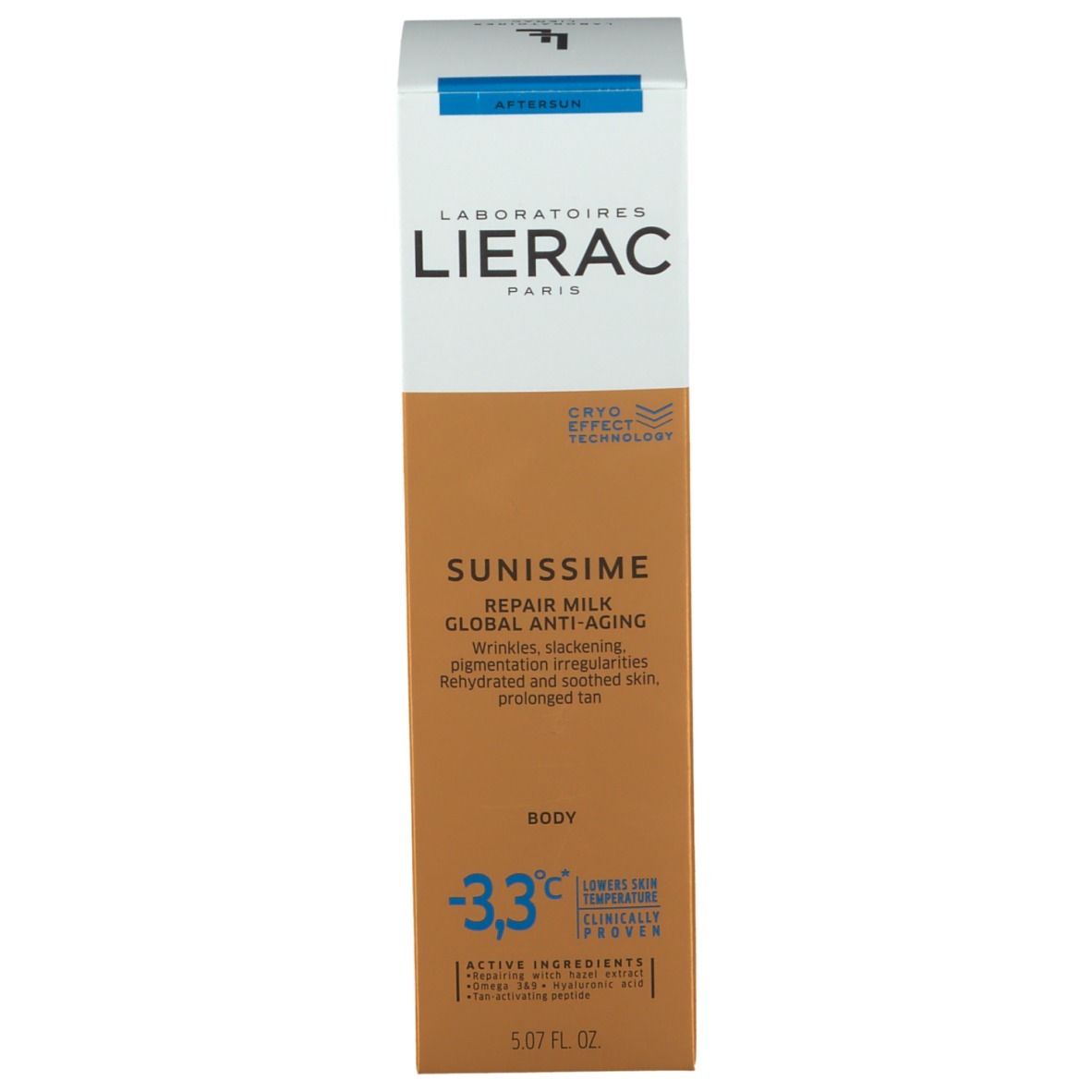 Lierac Sunissime Lait Corporel Réparateur Réhydratant - Après Soleil