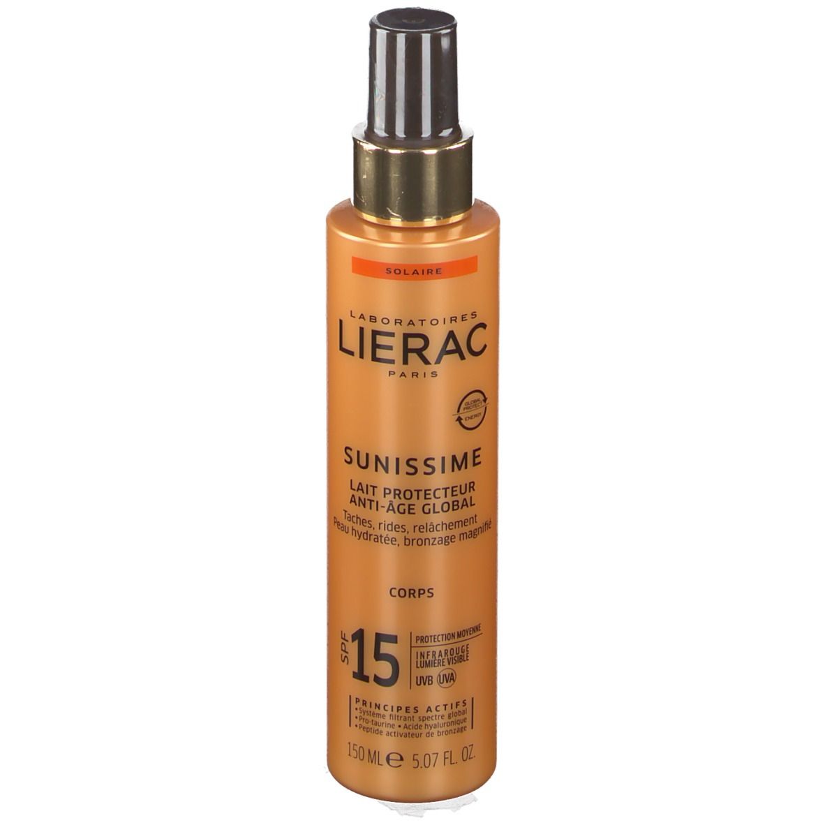 Lierac Sunissime Lait Corporel Protecteur Energisant SPF15