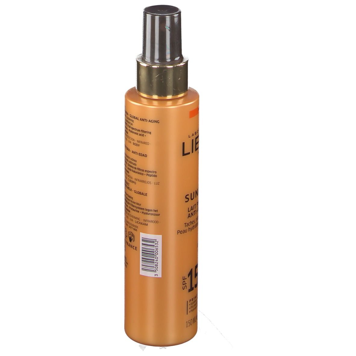 Lierac Sunissime Lait Corporel Protecteur Energisant SPF15