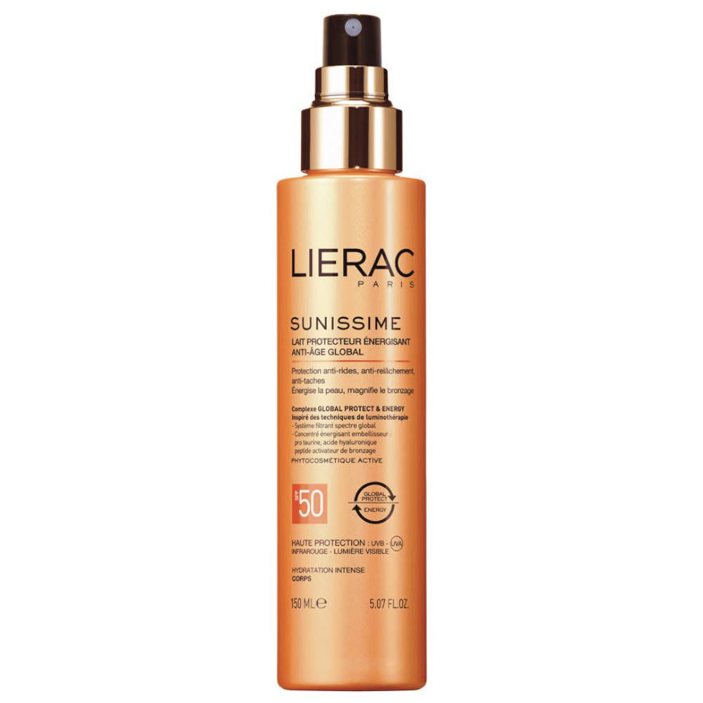 Lierac Sunissime Energierijke Beschermende Lichaamsmelk SPF50