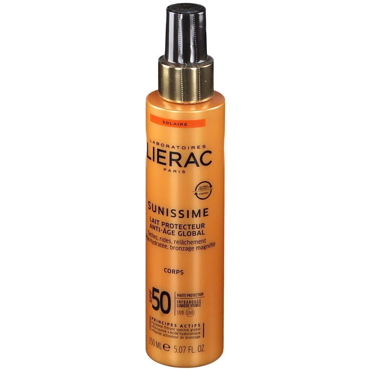Lierac Sunissime Energierijke Beschermende Lichaamsmelk SPF50