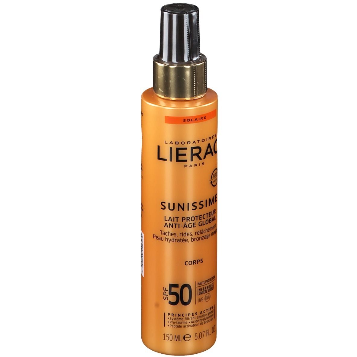 Lierac Sunissime Energierijke Beschermende Lichaamsmelk SPF50