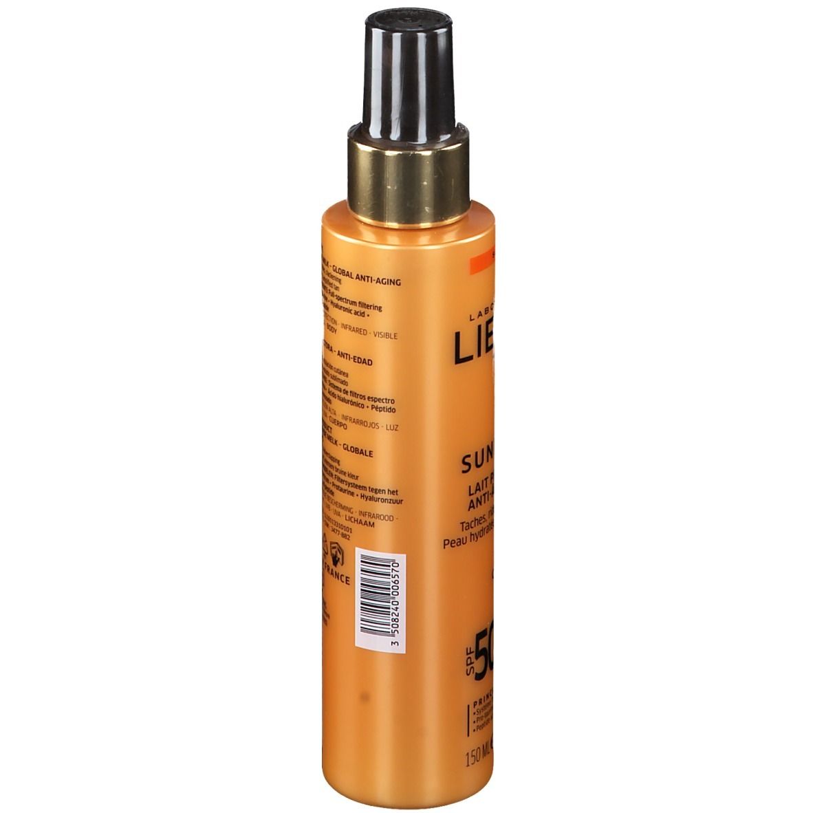 Lierac Sunissime Energierijke Beschermende Lichaamsmelk SPF50