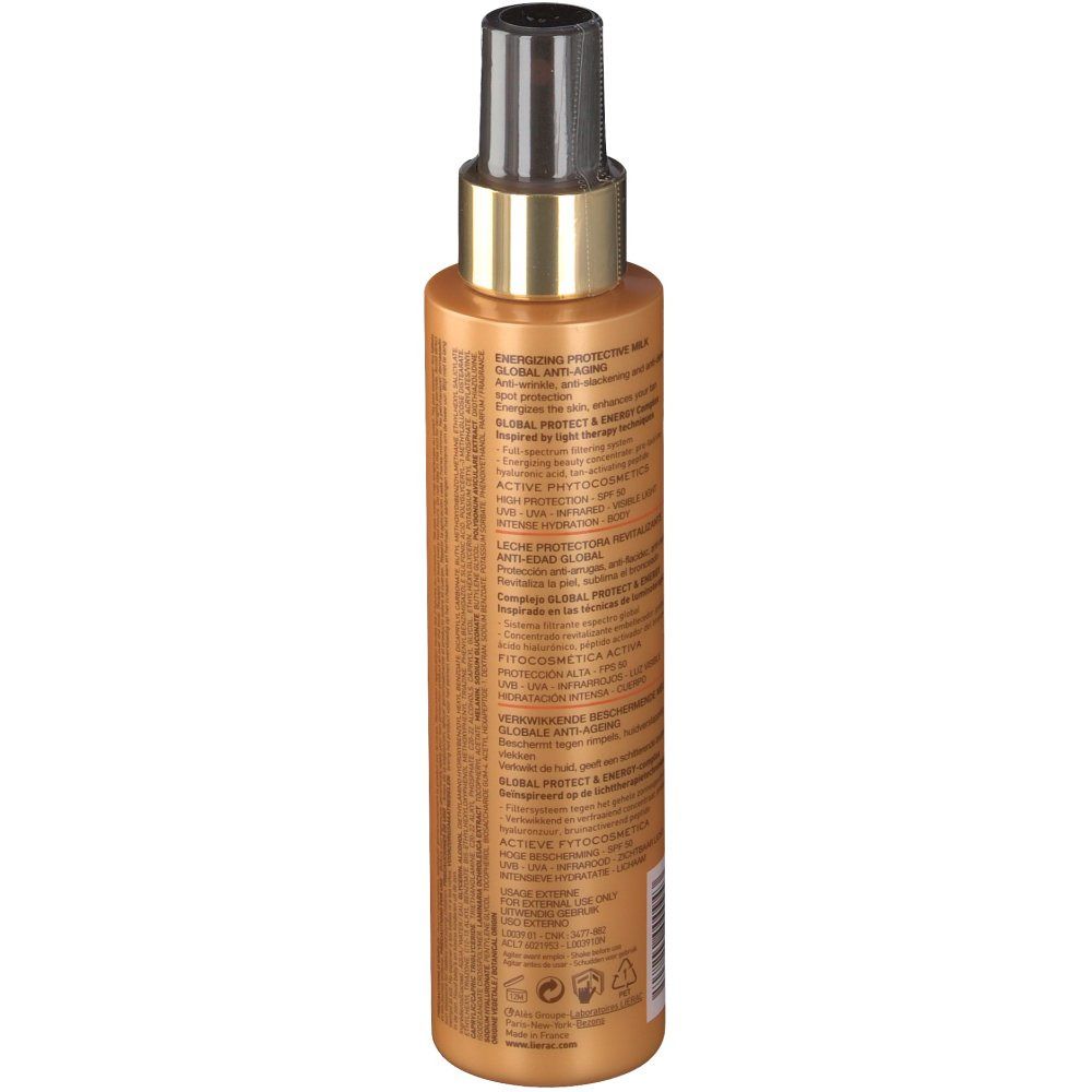 Lierac Sunissime Energierijke Beschermende Lichaamsmelk SPF50
