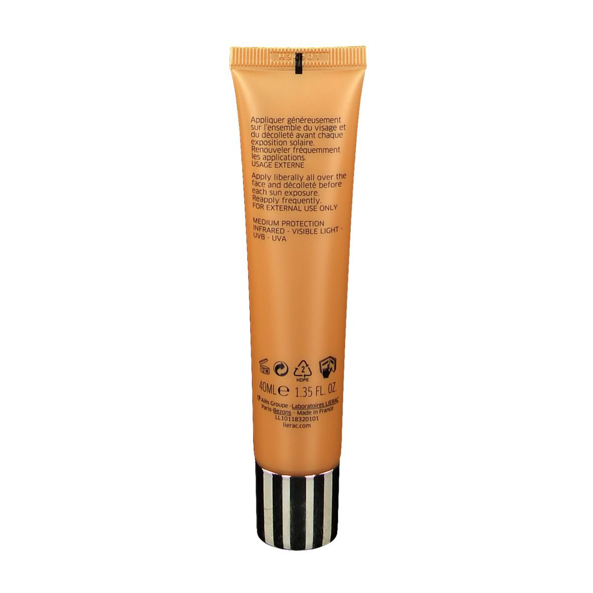 Lierac Sunissime Fluide Protecteur Energisant Visage SPF15
