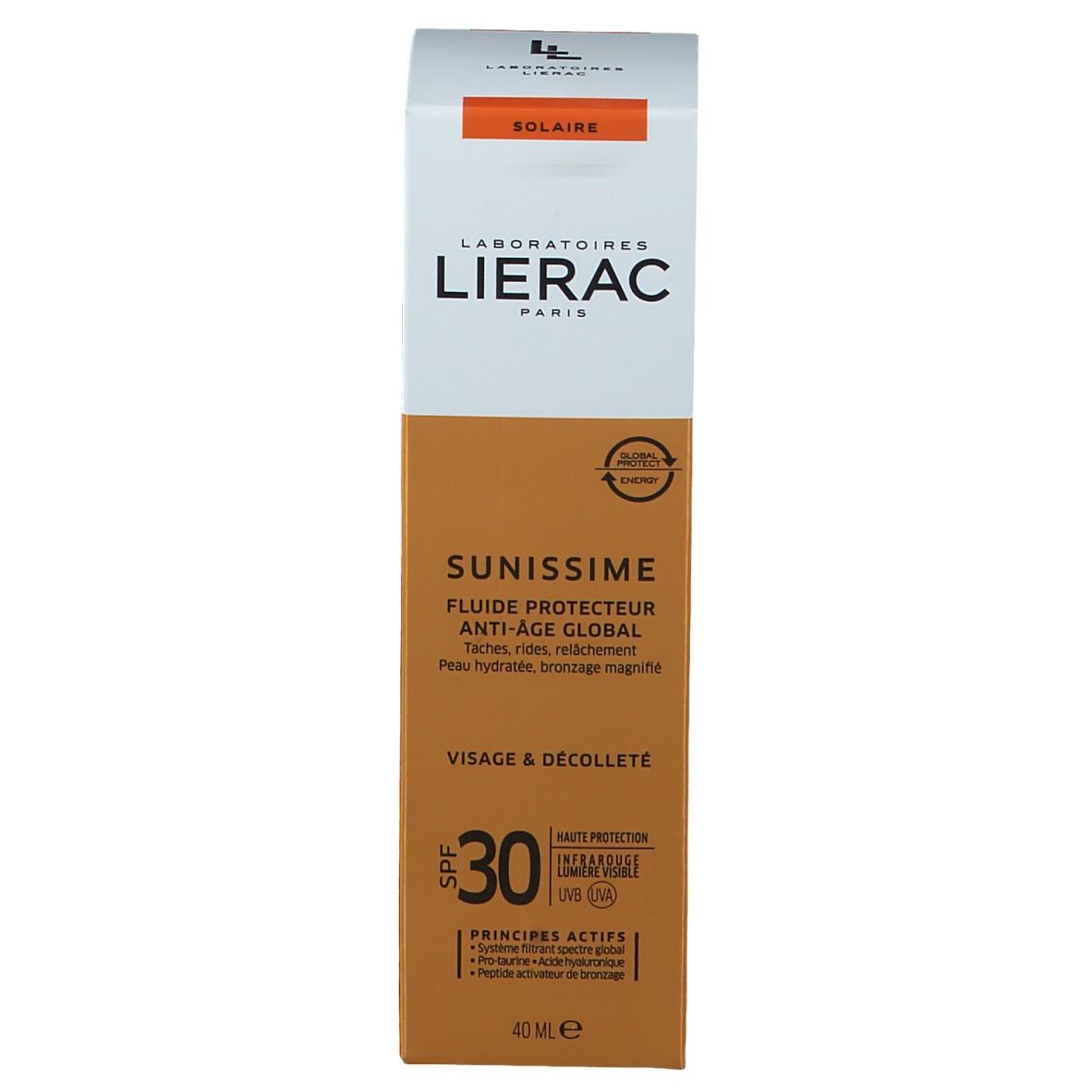 Lierac Sunissime Fluide Protecteur Energisant Visage SPF30