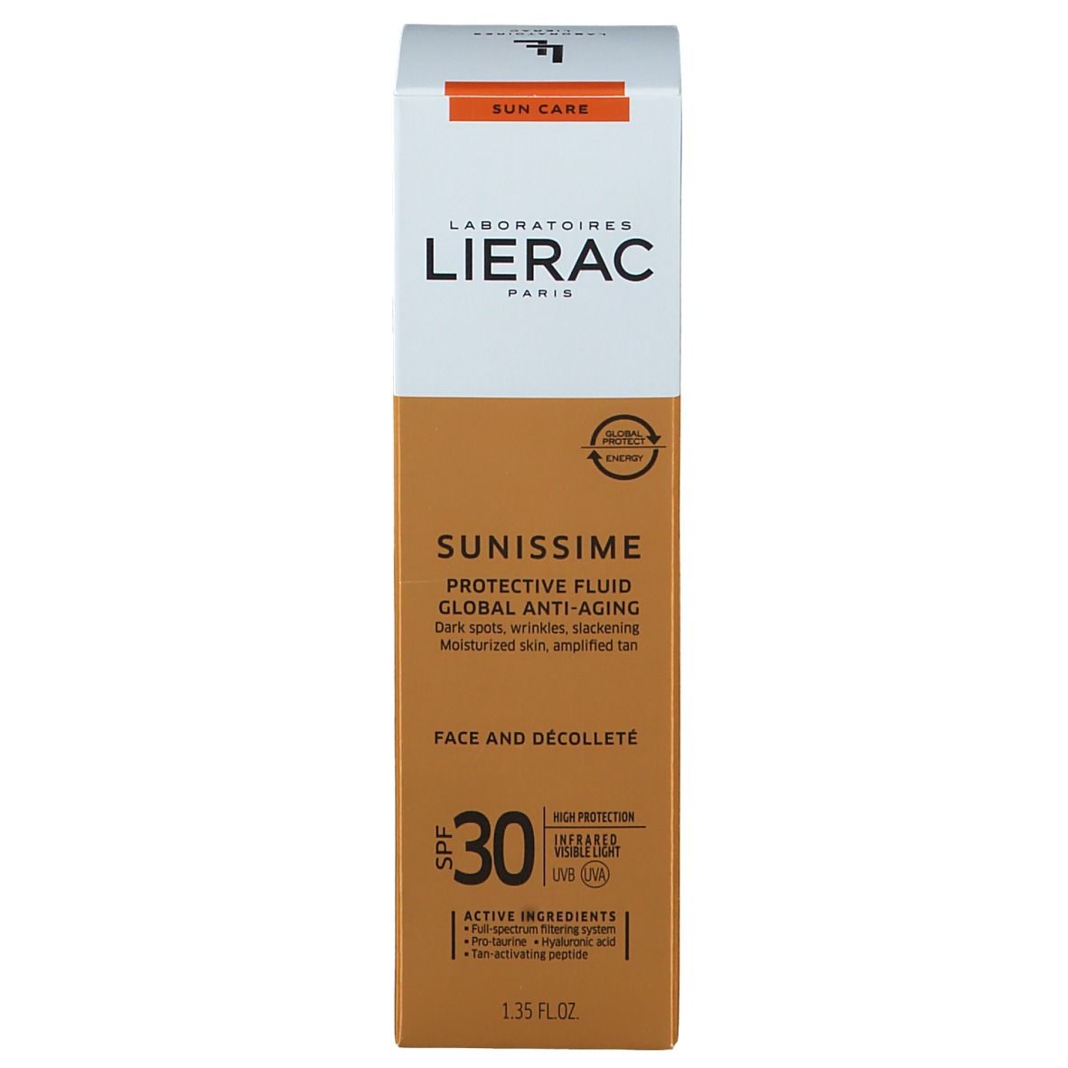 Lierac Sunissime Fluide Protecteur Energisant Visage SPF30