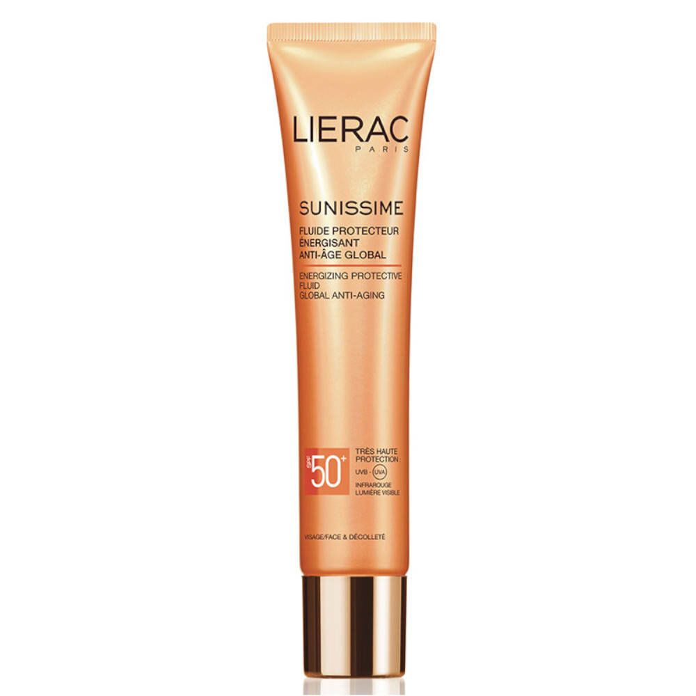 Lierac Sunissime Energierijke Beschermende Fluide Gelaat SPF50