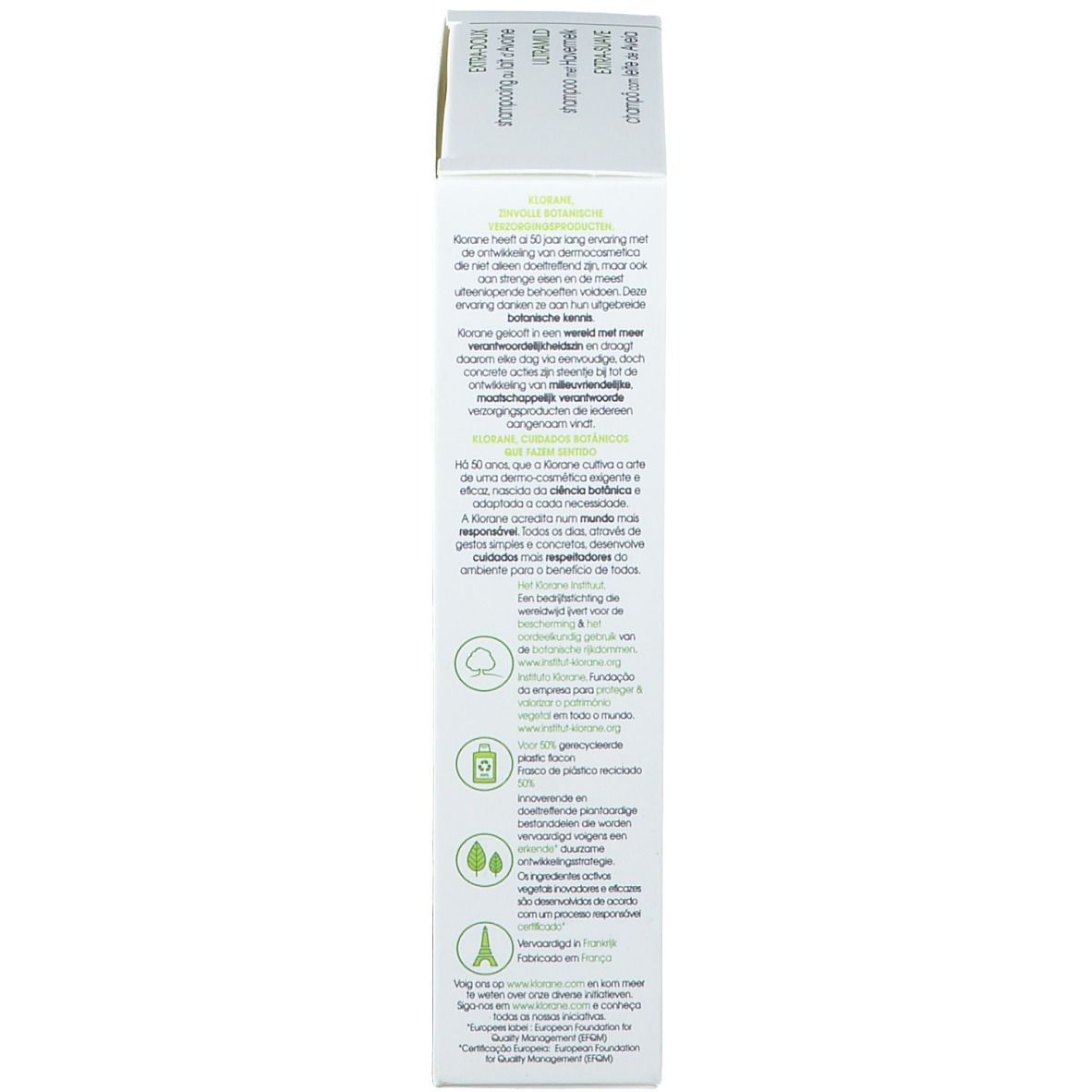 Klorane Extra-Doux Shampooing au Lait d'Avoine Nouvelle Formule