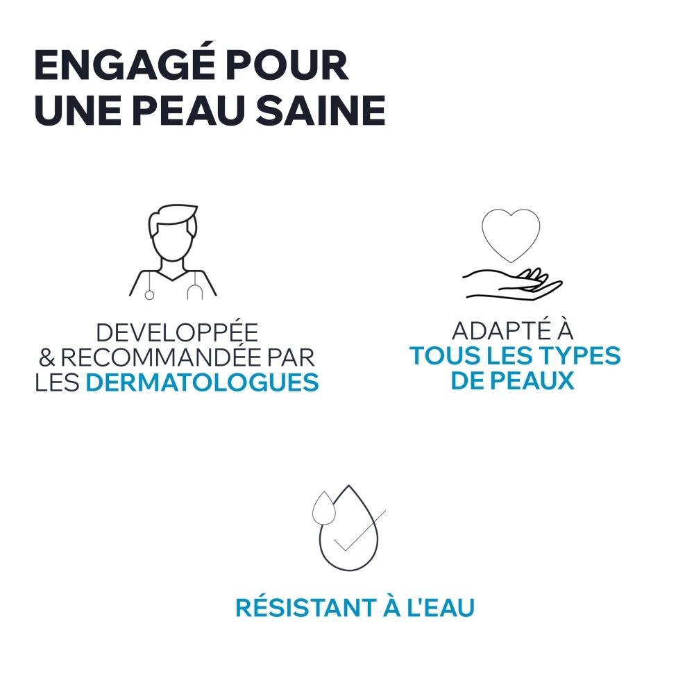 Tube de crème pour les mains Uriage Eau Thermale, fermeture bleue, 50ml.