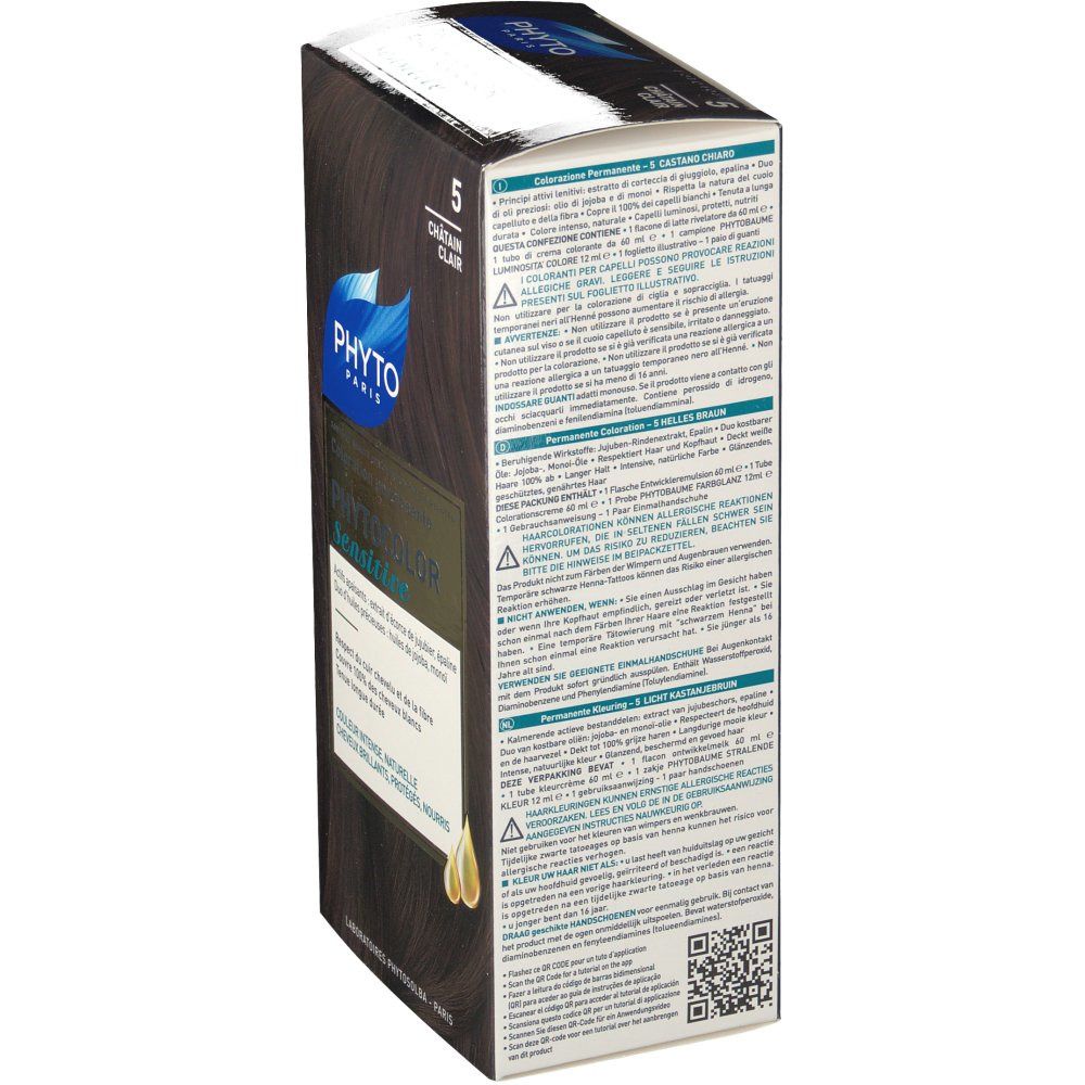 Phytocolor Sensitive 5 Châtain Clair