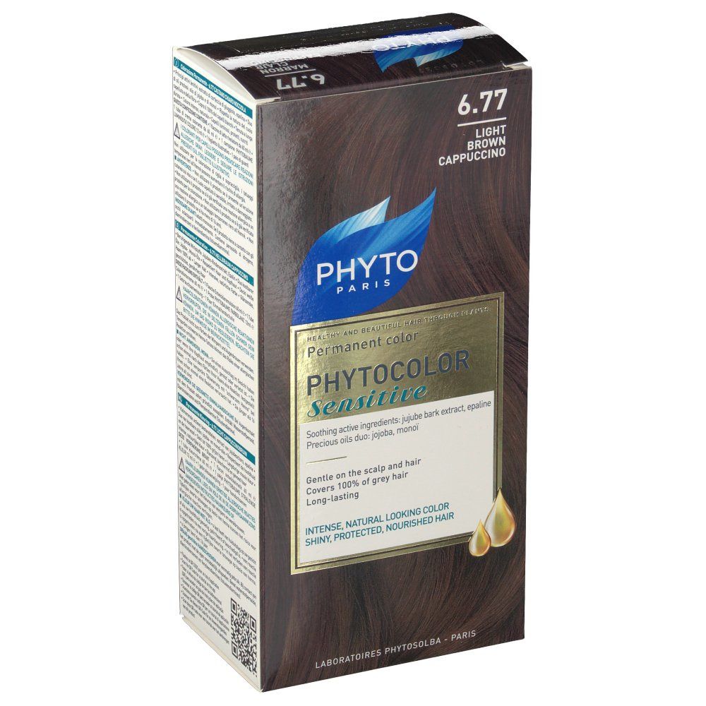 Phytocolor Sensitive 6.77 Marron Clair Cappucino
