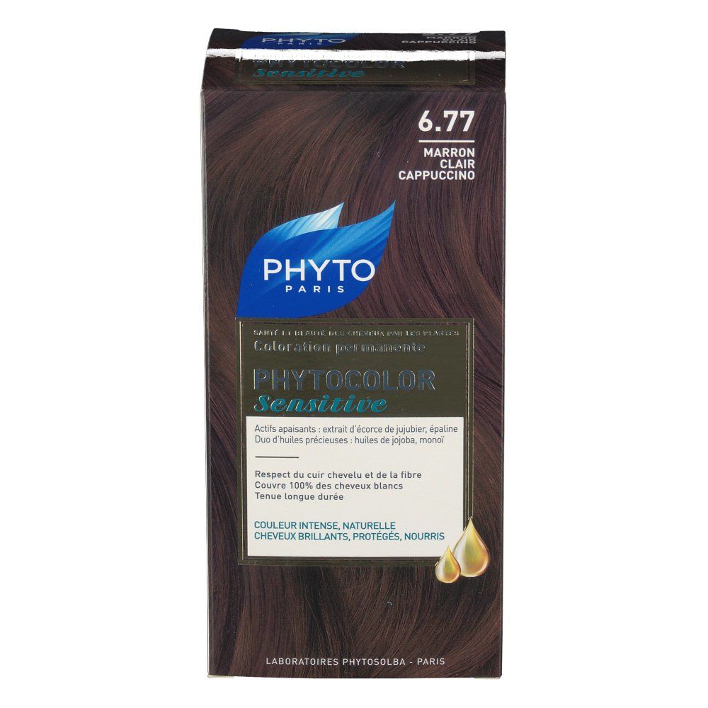 Phytocolor Sensitive 6.77 Marron Clair Cappucino