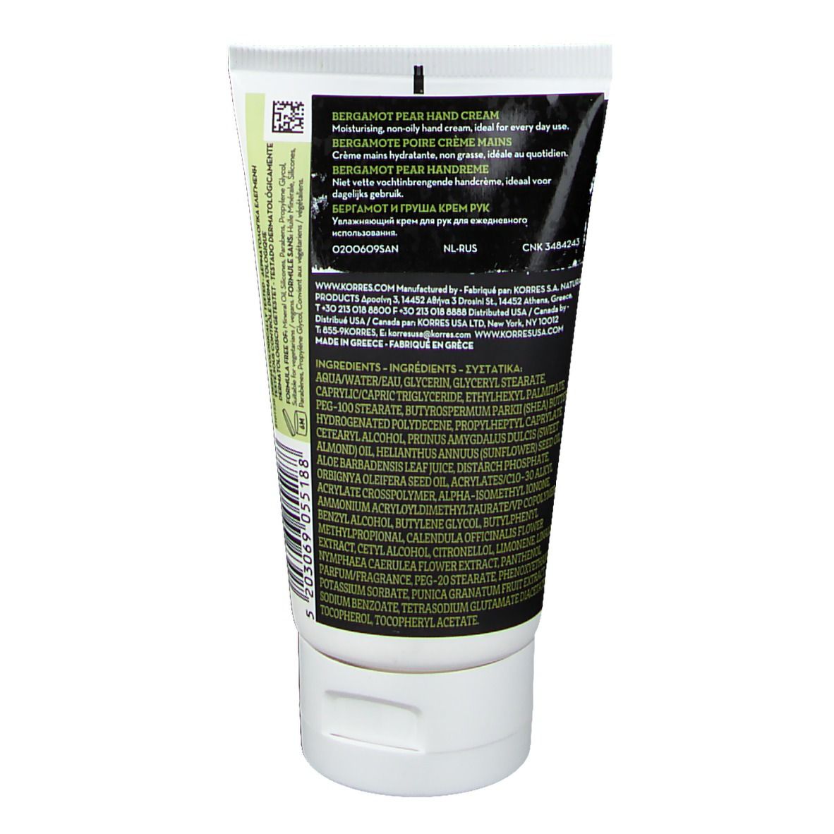 Korres Bergamot Pear Hand Cream