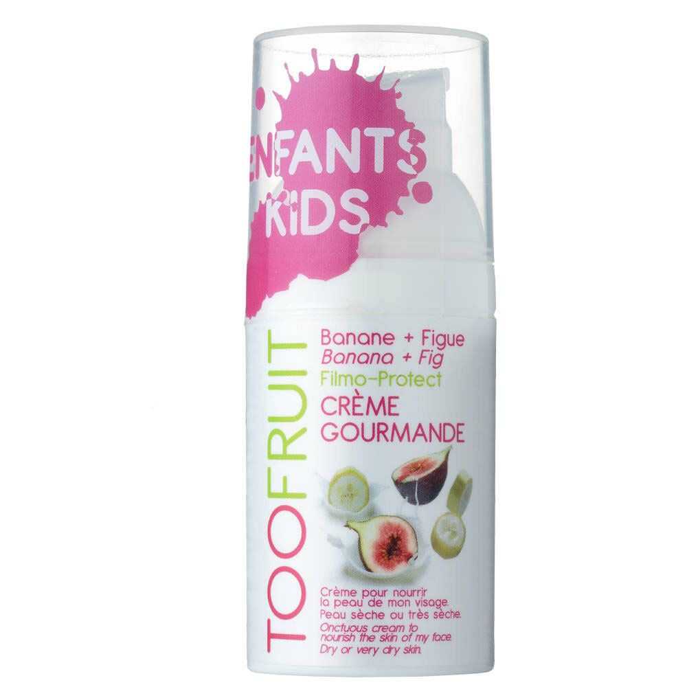 TOOFRUIT Crème Gourmande Voedende Gelaatscrème Kids Banaan - Vijg Bio