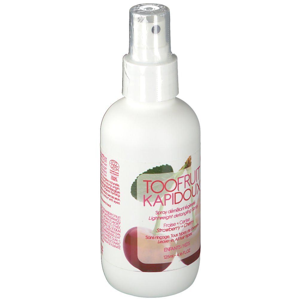 TOOFRUIT Kapidoux Ontwarrende Spray zonder Spoelen Kids Aardbei - Kers Bio