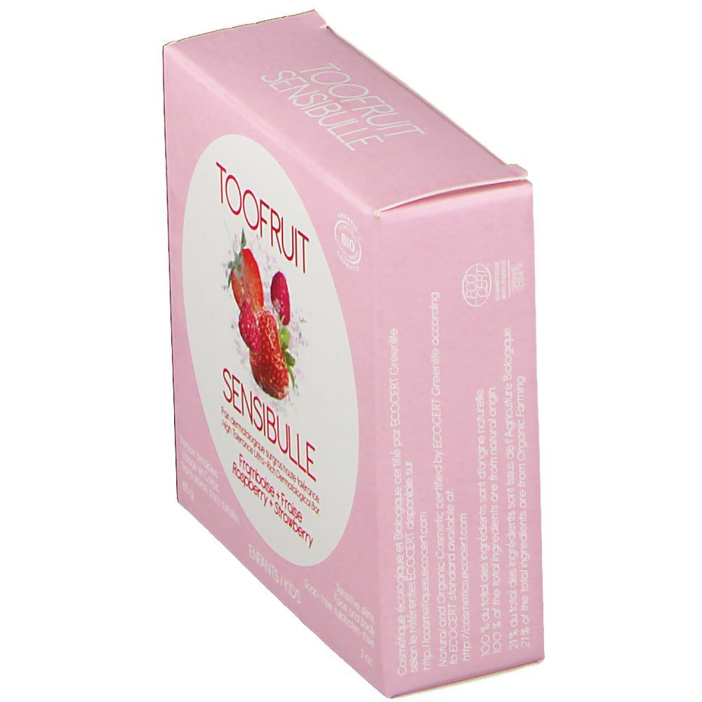 TOOFRUIT Sensibulle Pain Surgras Enfants Fraise - Framboise Bio