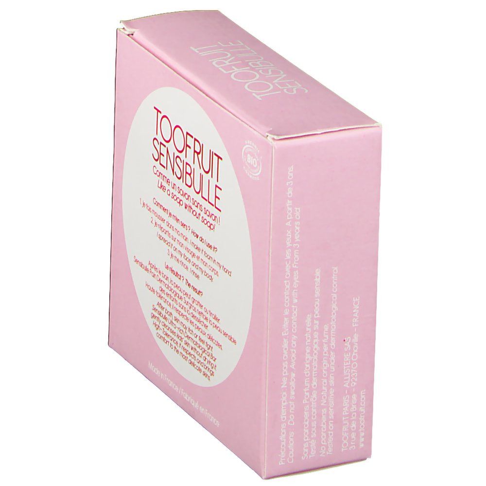 TOOFRUIT Sensibulle Pain Surgras Enfants Fraise - Framboise Bio