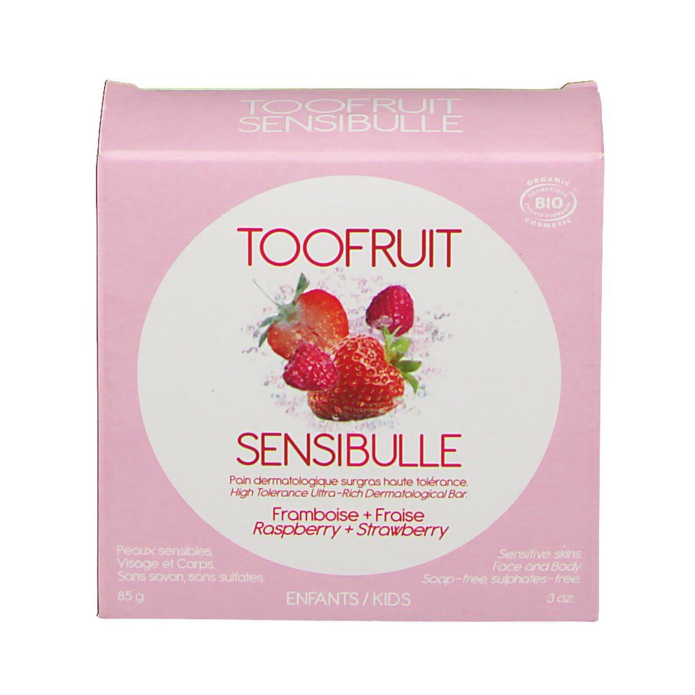 TOOFRUIT Sensibulle Pain Surgras Enfants Fraise - Framboise Bio