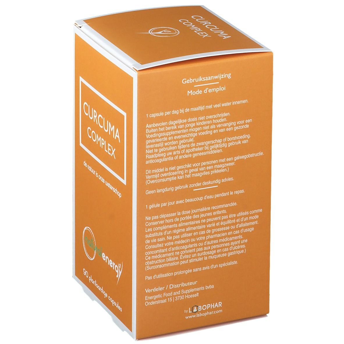 Natural Energy Curcuma Complex 500mg