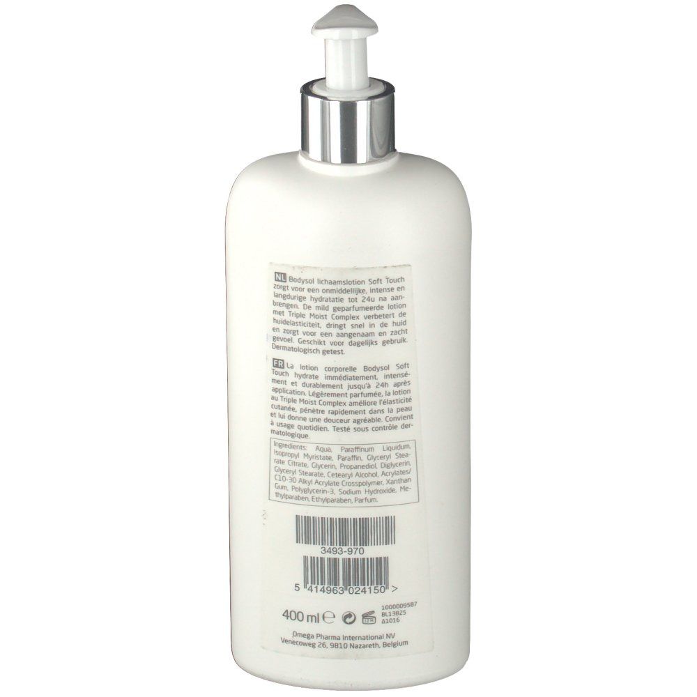 Bodysol Lotion pour le Corps Hydratante Soft Touch