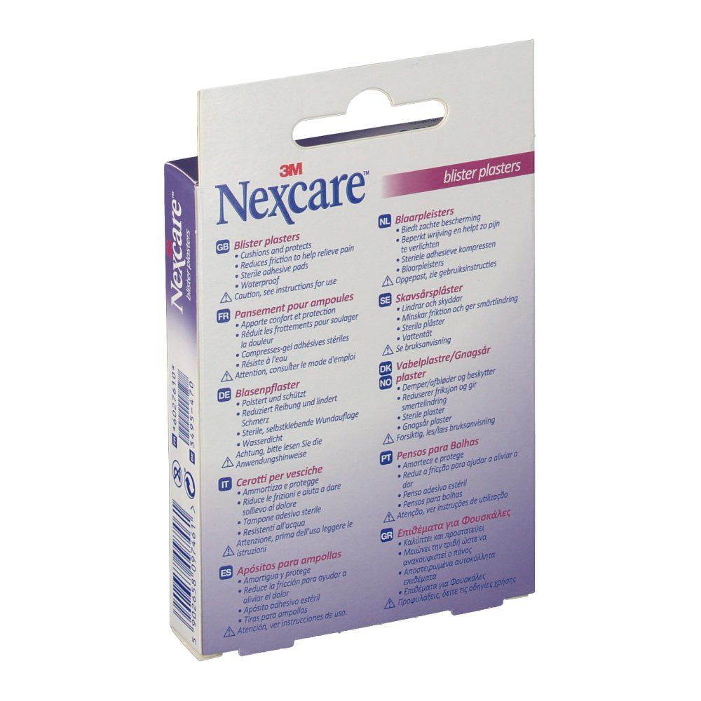 Nexcare Gel Pansements Ampoules assortiment 2 tailles N1406AS