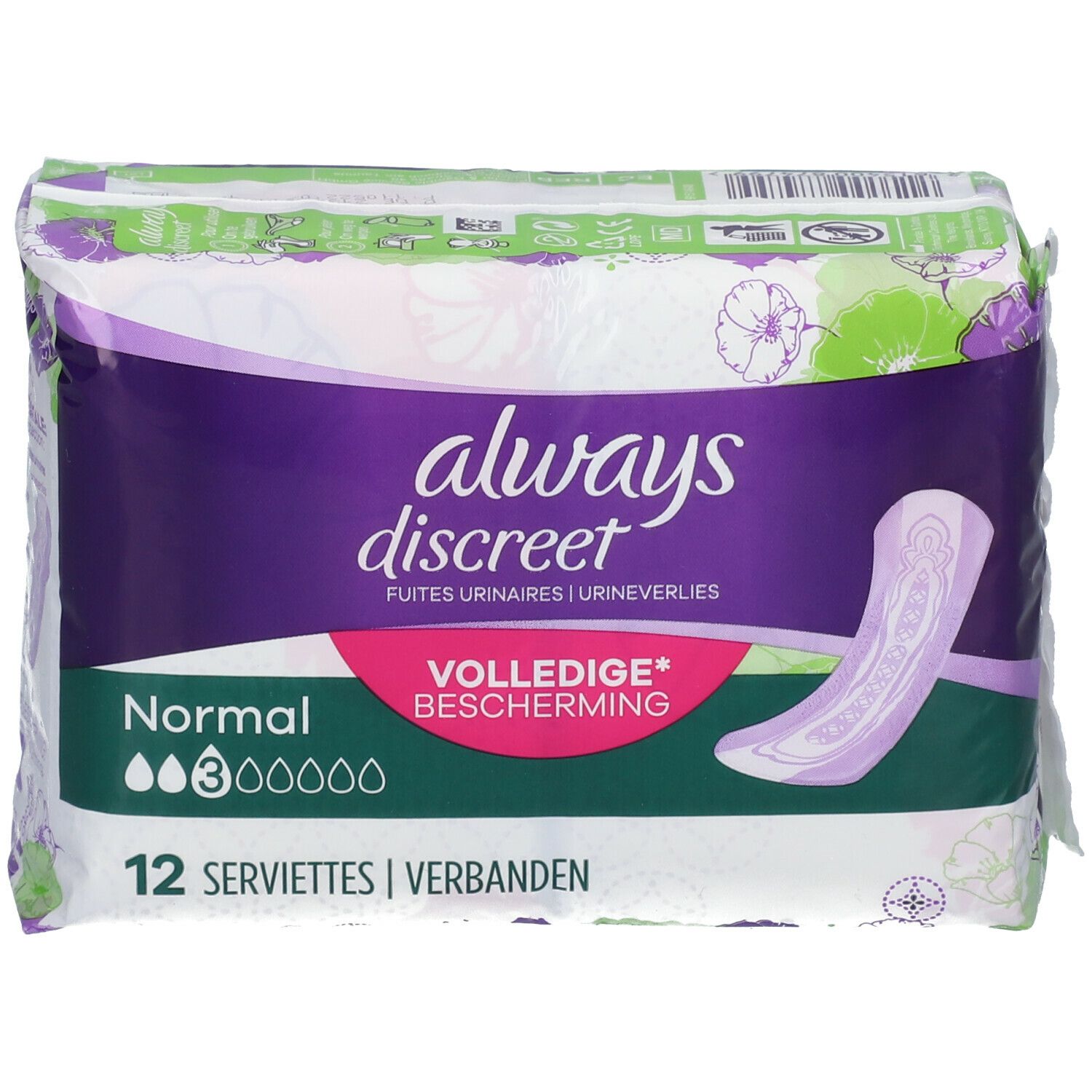 Always Discreet Verband voor Urineverlies Normal