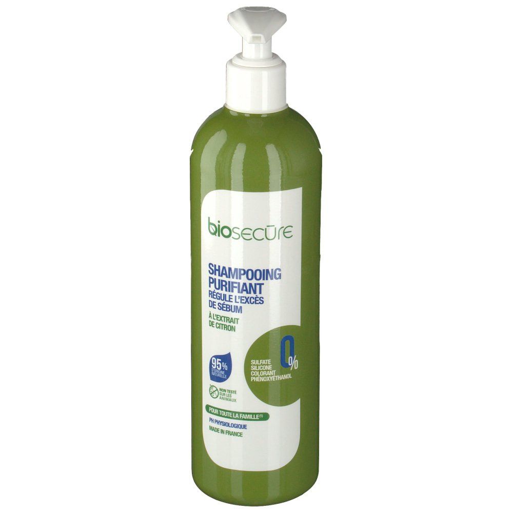 Bio Secure Shampooing Purifiant Excès De Sébum