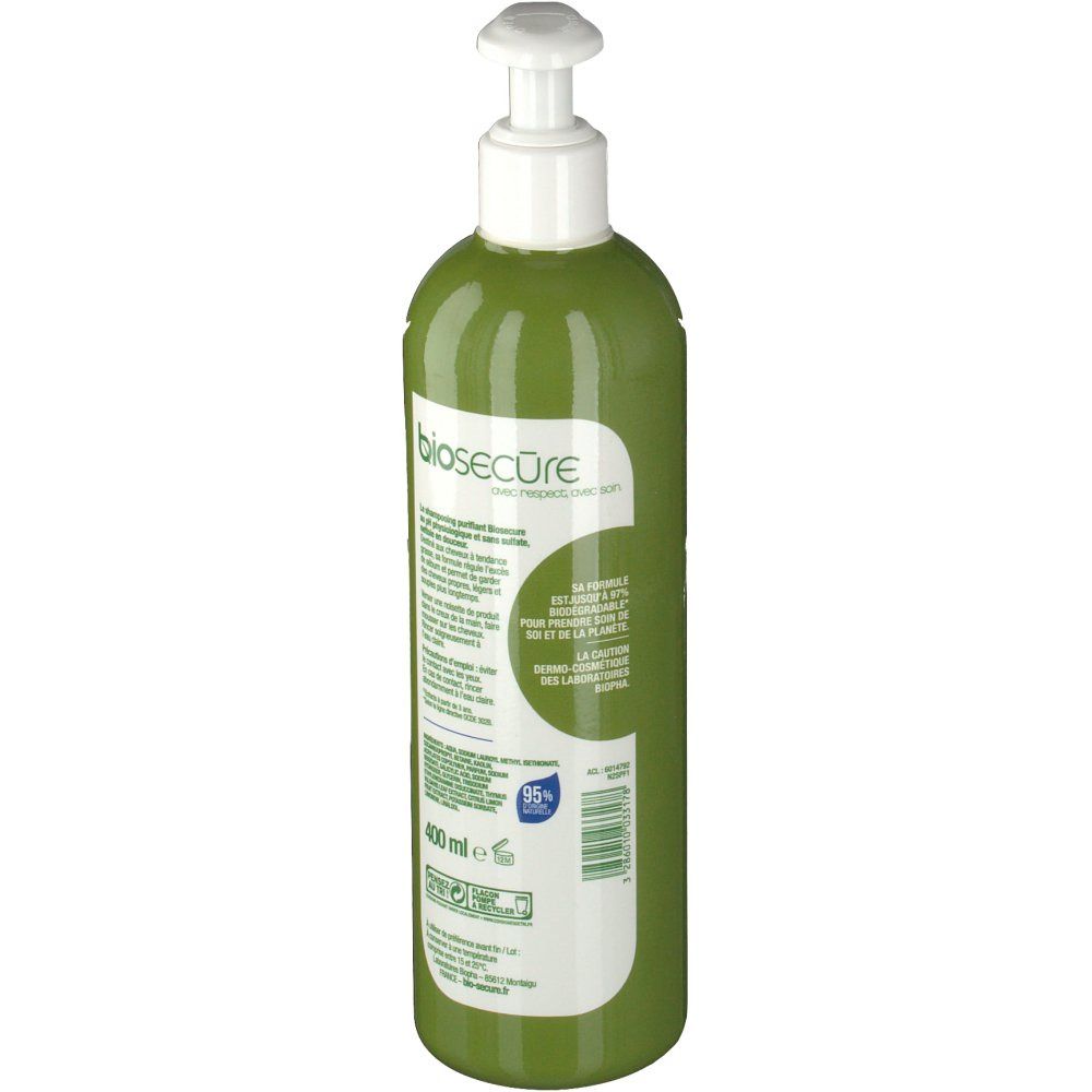 Bio Secure Shampooing Purifiant Excès De Sébum
