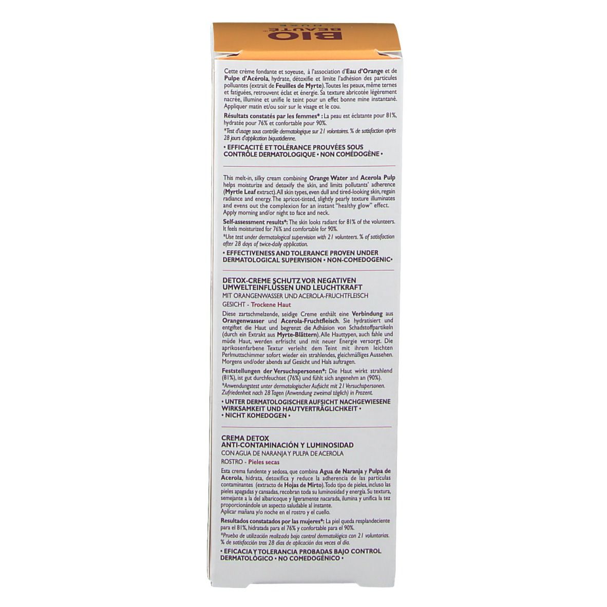 Bio Beauté by Nuxe Detox Crème Anti-Vervuiling en Glans