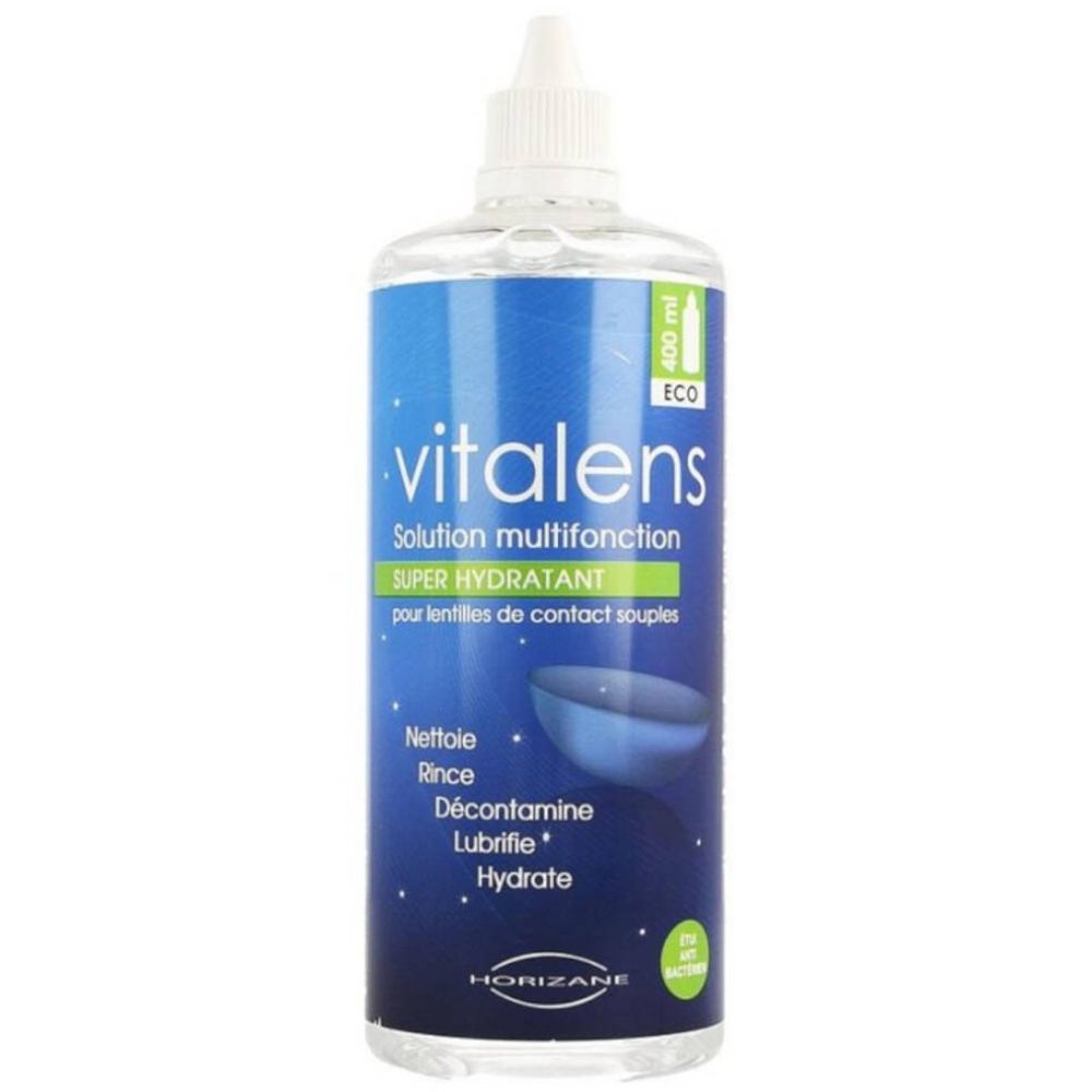 Vitalens – Lenzenvloeistof - Alles-in-één Oplossing voor Zachte Contactlenzen