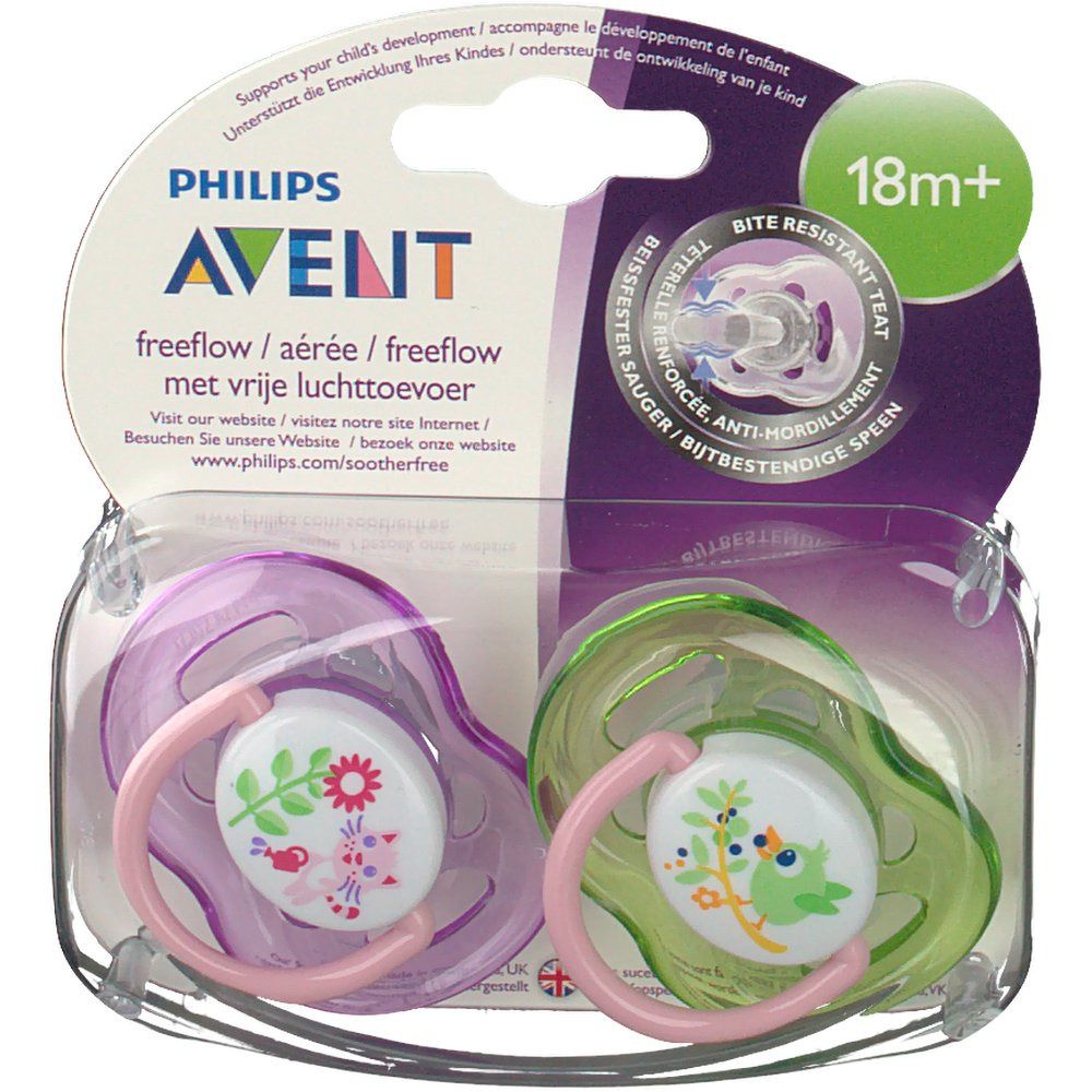 Avent Fopspeen Free Flow Animal 18 Maanden+ SCF186/22