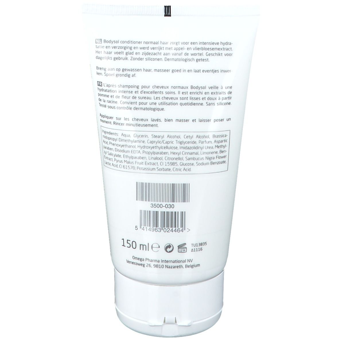 Bodysol Conditioner Normaal Haar Groene Appel