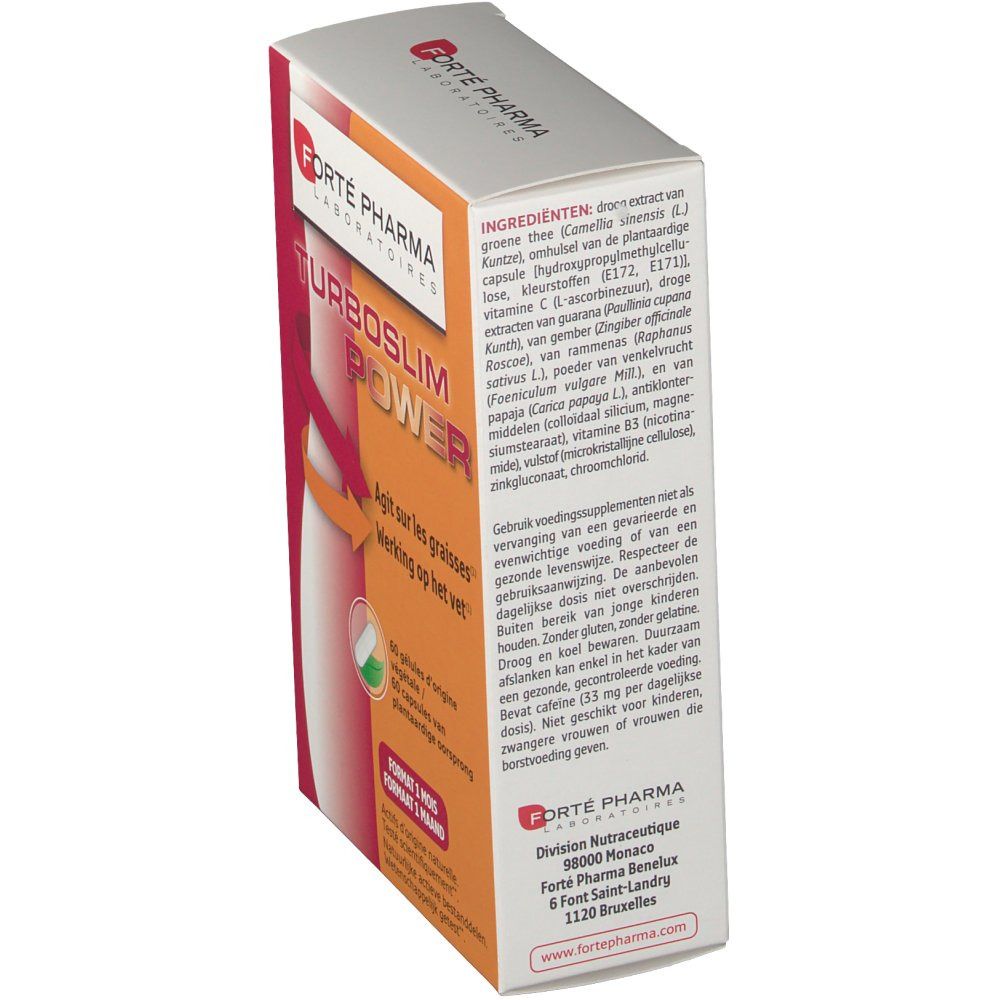 Forté Pharma Turboslim Power Caps