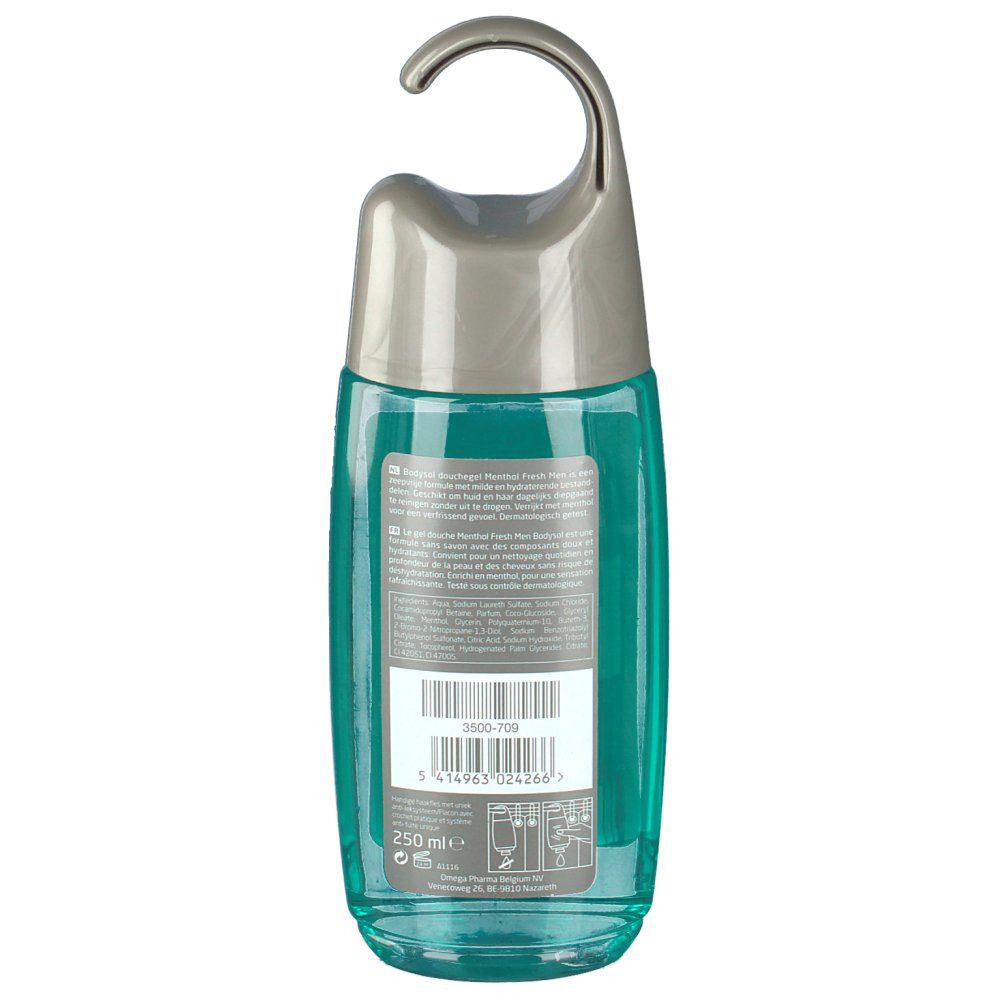 Bodysol Homme Gel Douche 2-en-1 Menthol Fresh