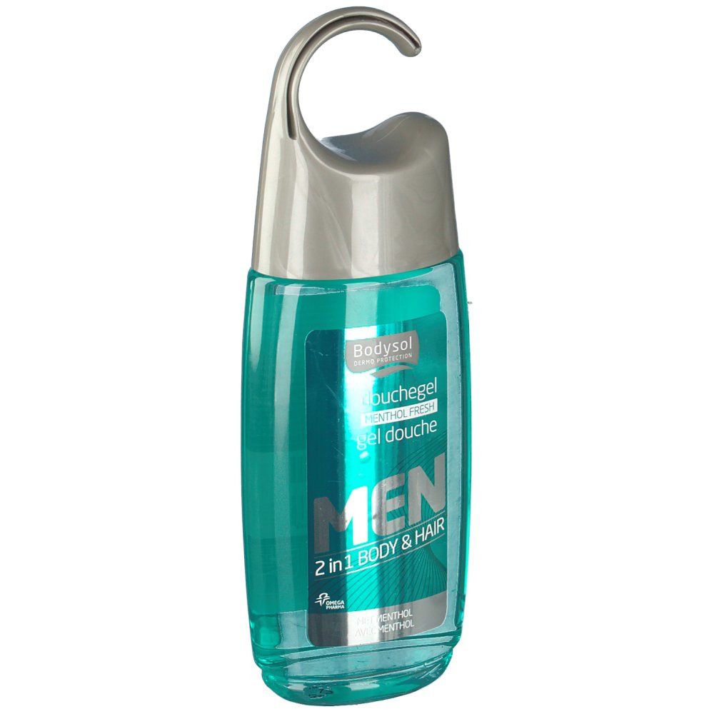 Bodysol Homme Gel Douche 2-en-1 Menthol Fresh