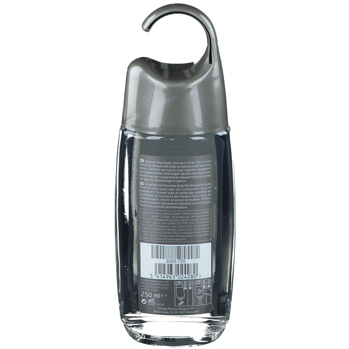 Bodysol Homme Gel Douche 2-en-1 Stressless Body
