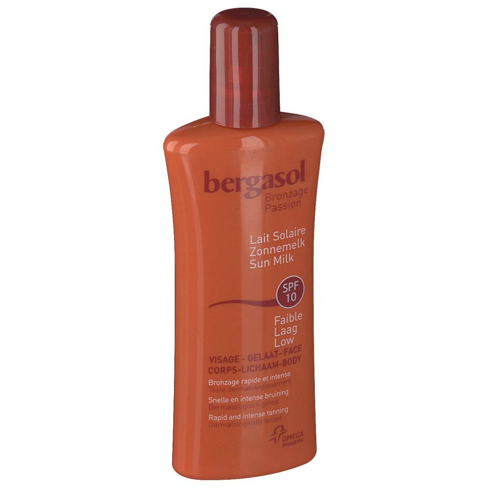 Bergasol Lait Solaire SPF10 Nouvelle Formule