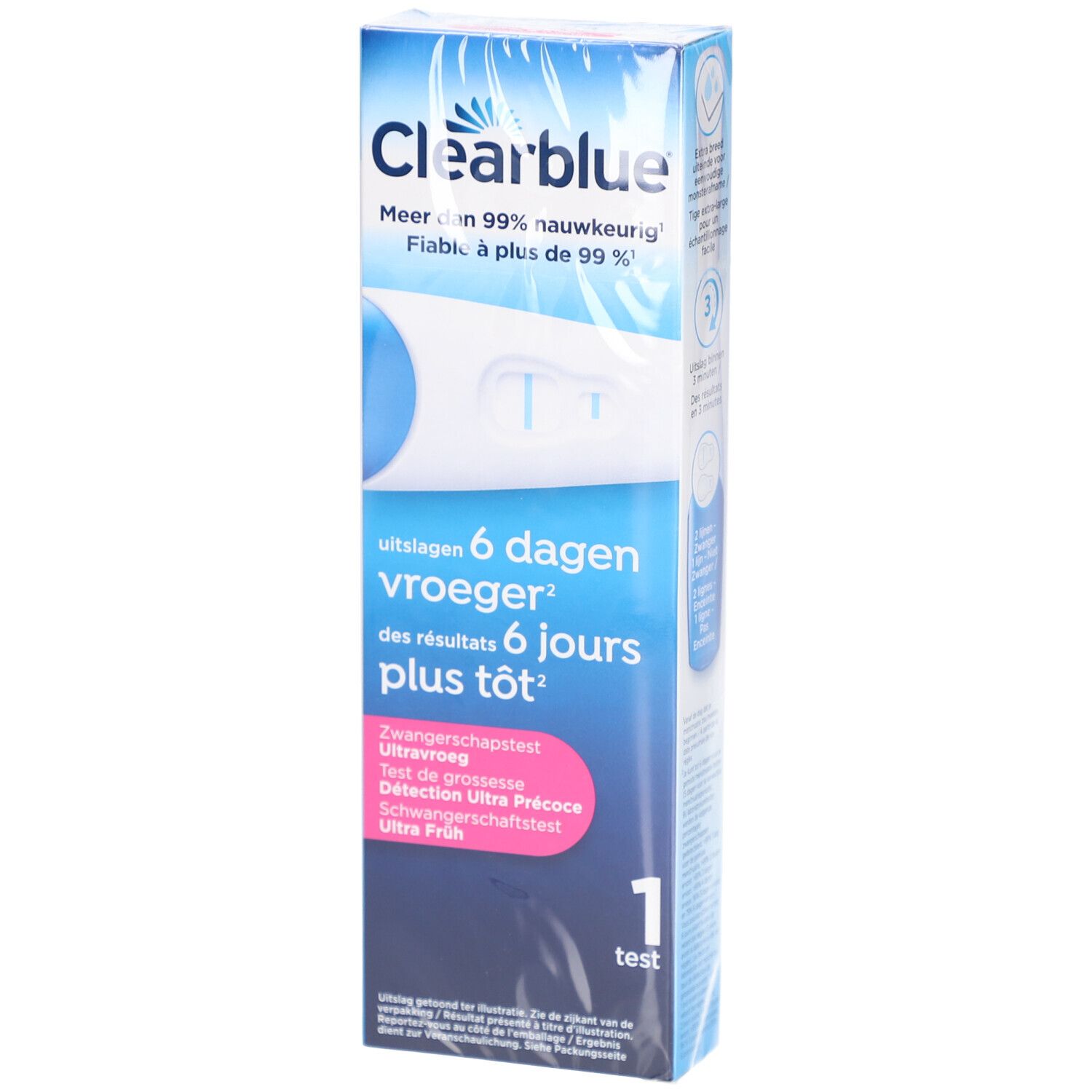 Clearblue Test de Grossesse Détection Précoce