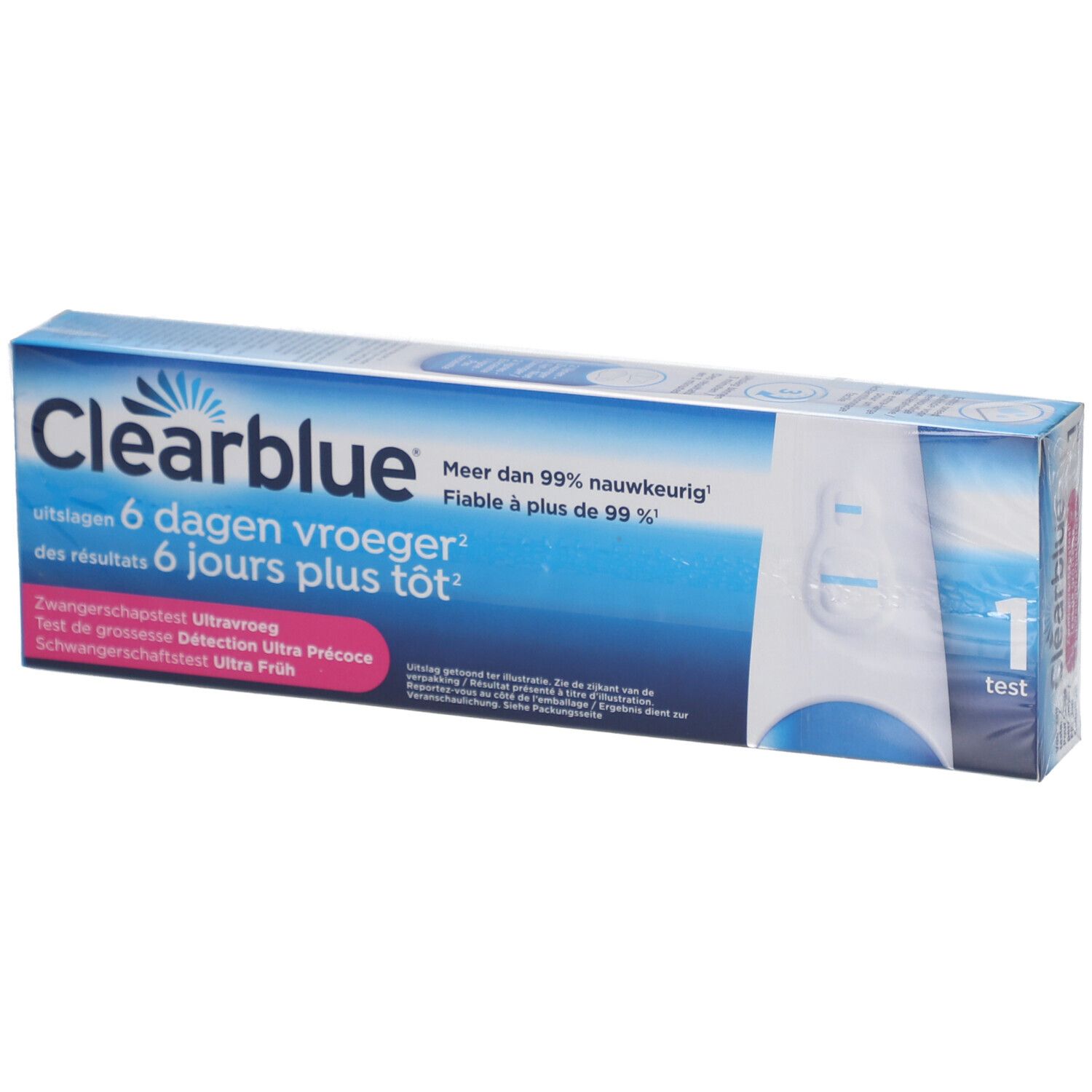 Clearblue Zwangerschapstest Vroege Detectie