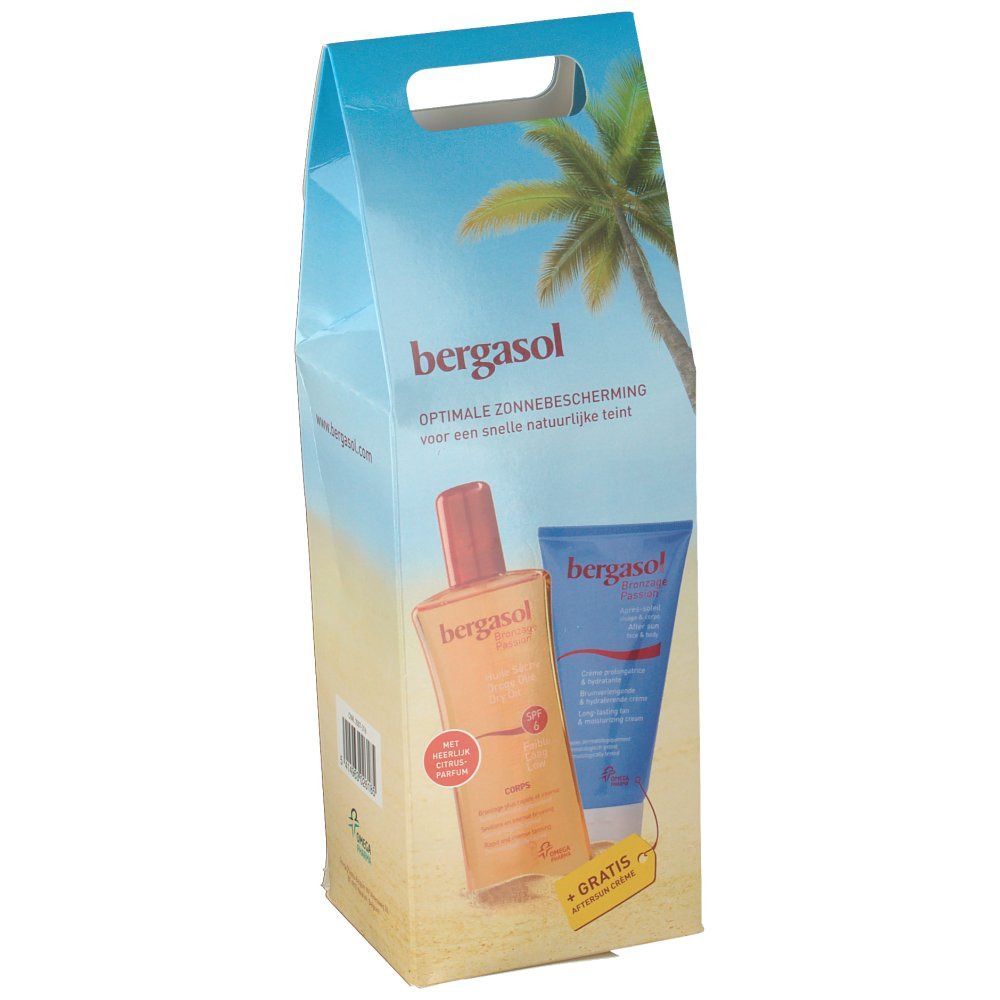 Bergasol Coffret Bronzage Huile Sèche