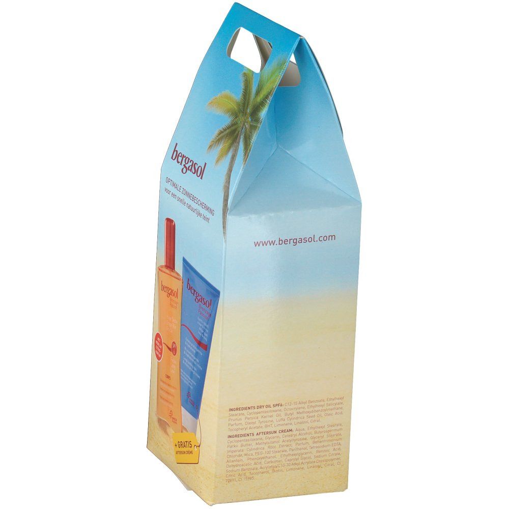 Bergasol Coffret Bronzage Huile Sèche