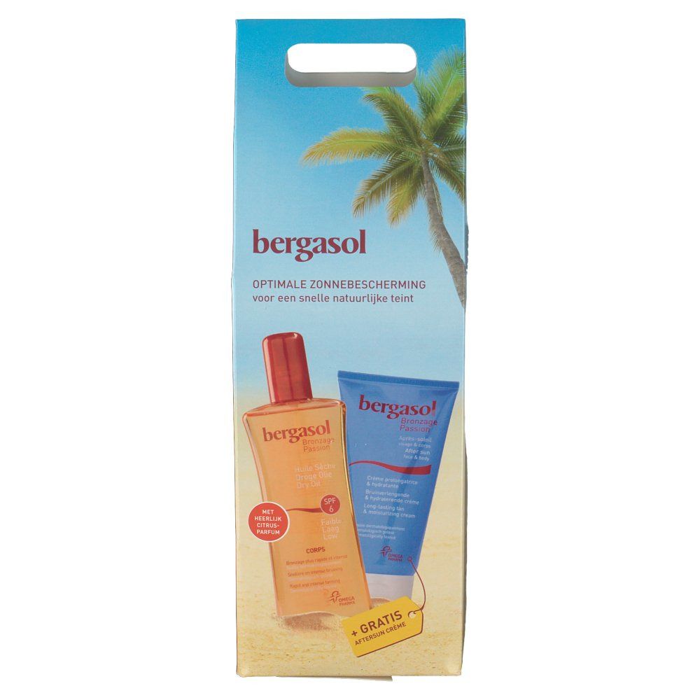 Bergasol Coffret Bronzage Huile Sèche