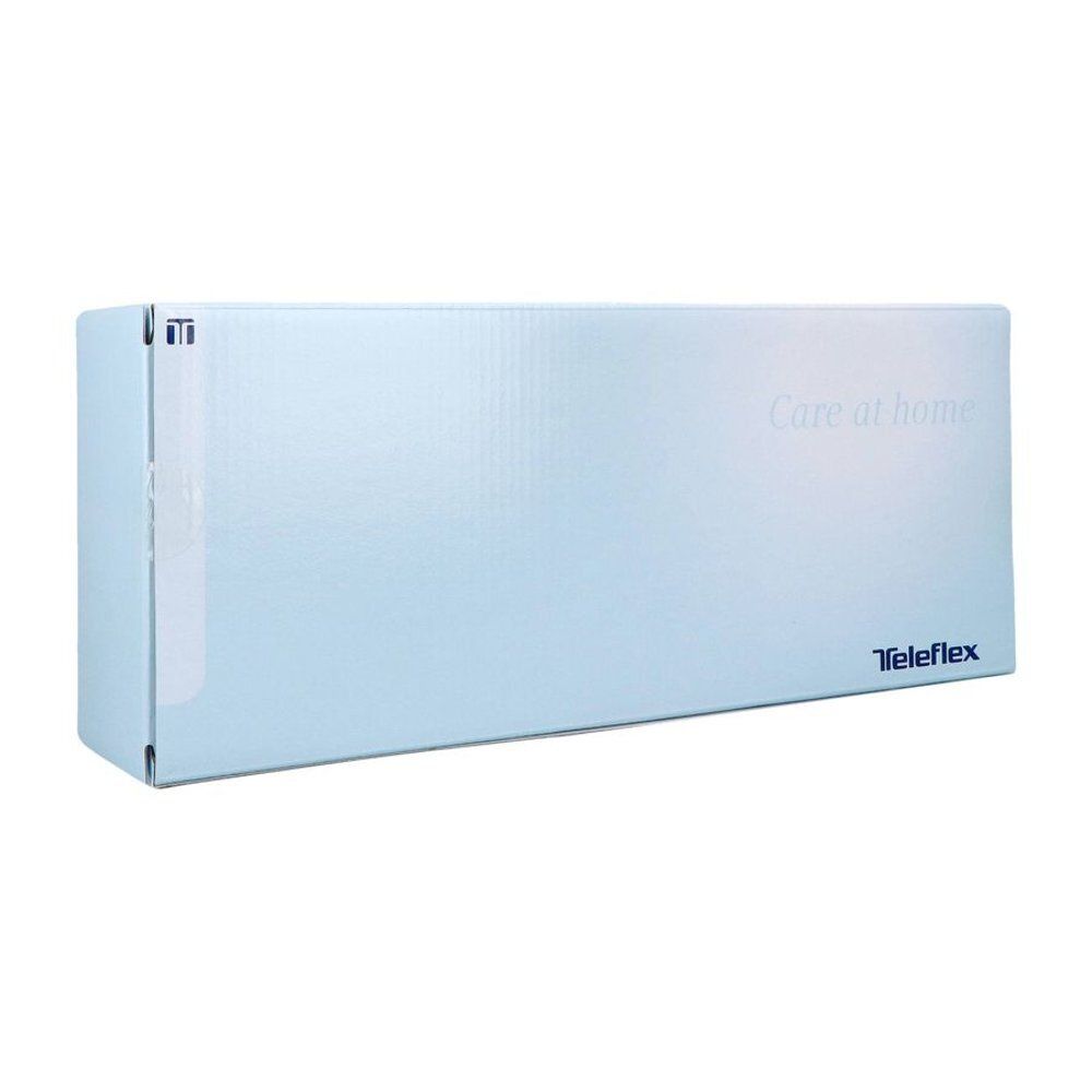 Emballage bleu clair avec le logo Teleflex et l'inscription 'Care at home'.