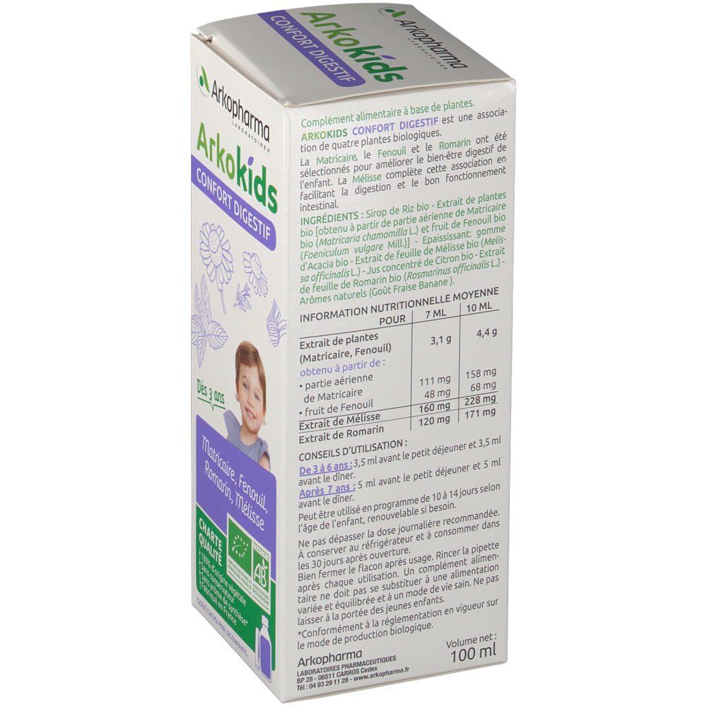 Arkokids Confort Digestif + Pipette
