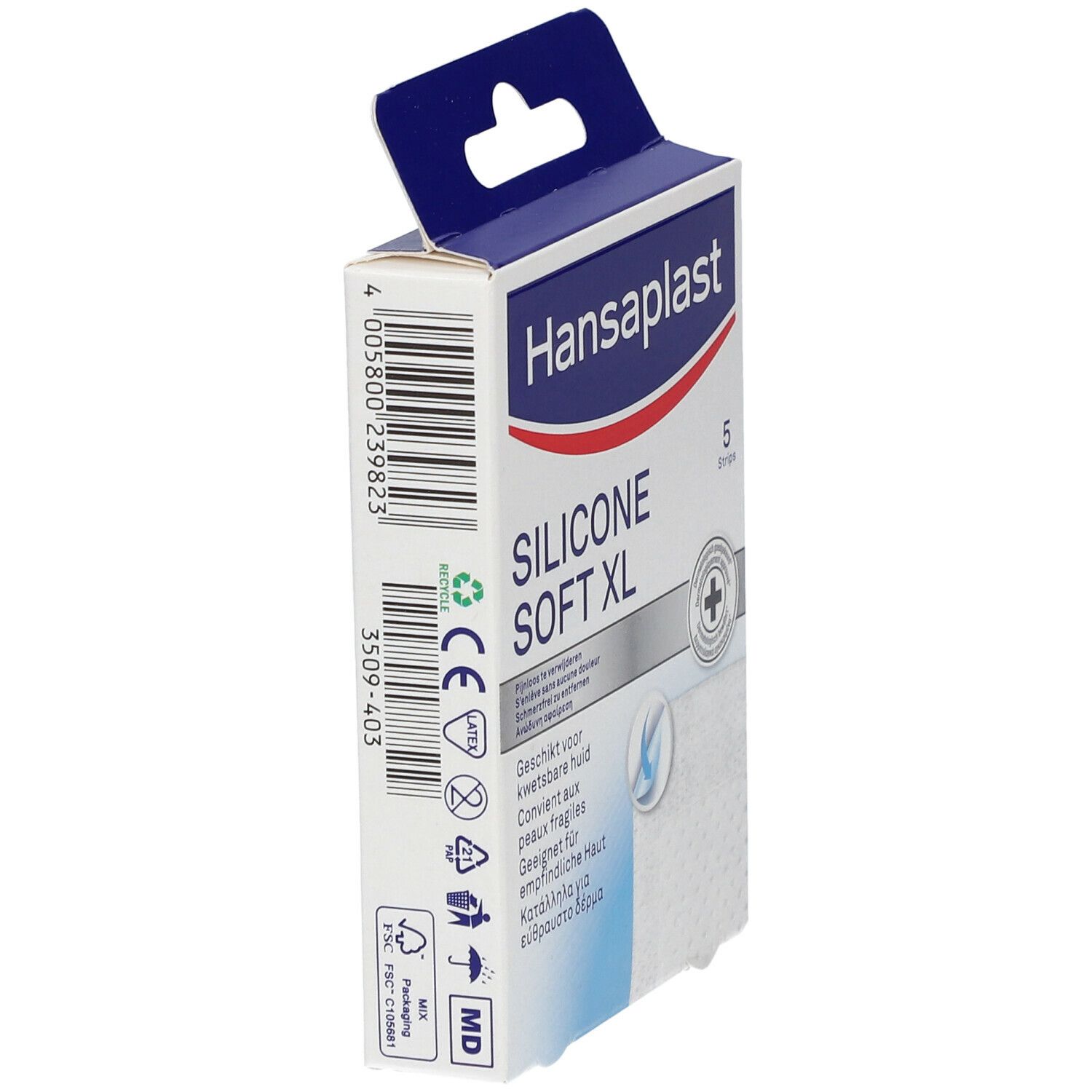 Hansaplast Silicone Soft XL ok