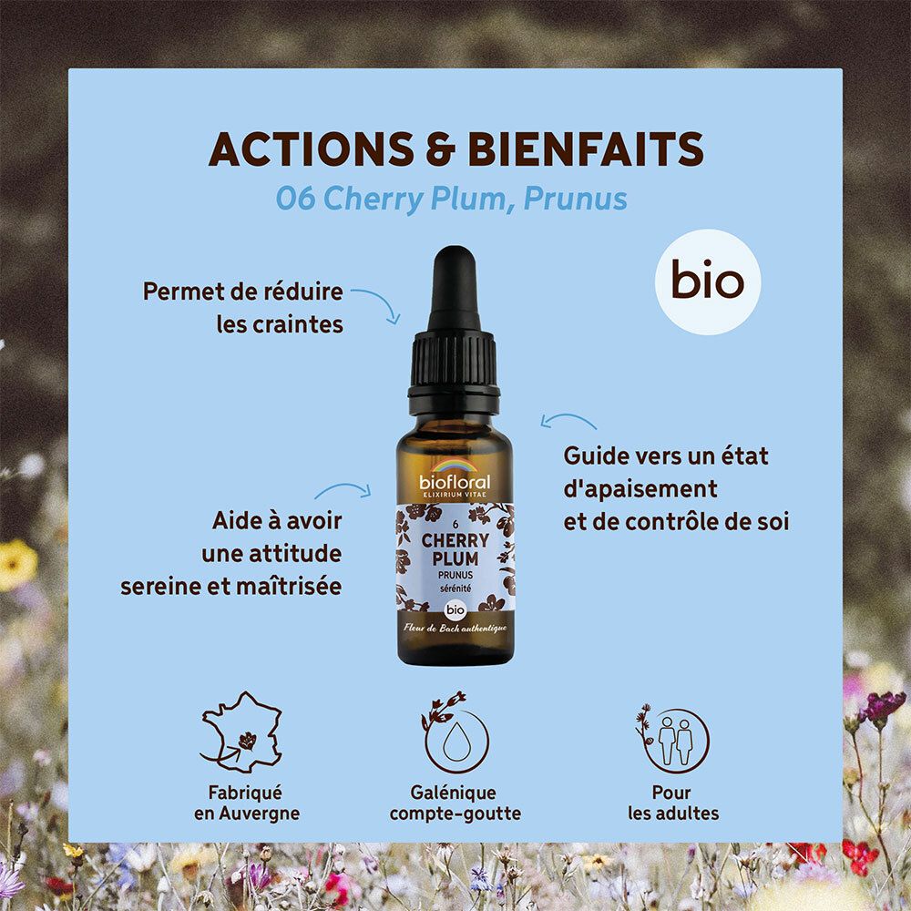 Biofloral Bachbloesems 06 Kerspruim Bio