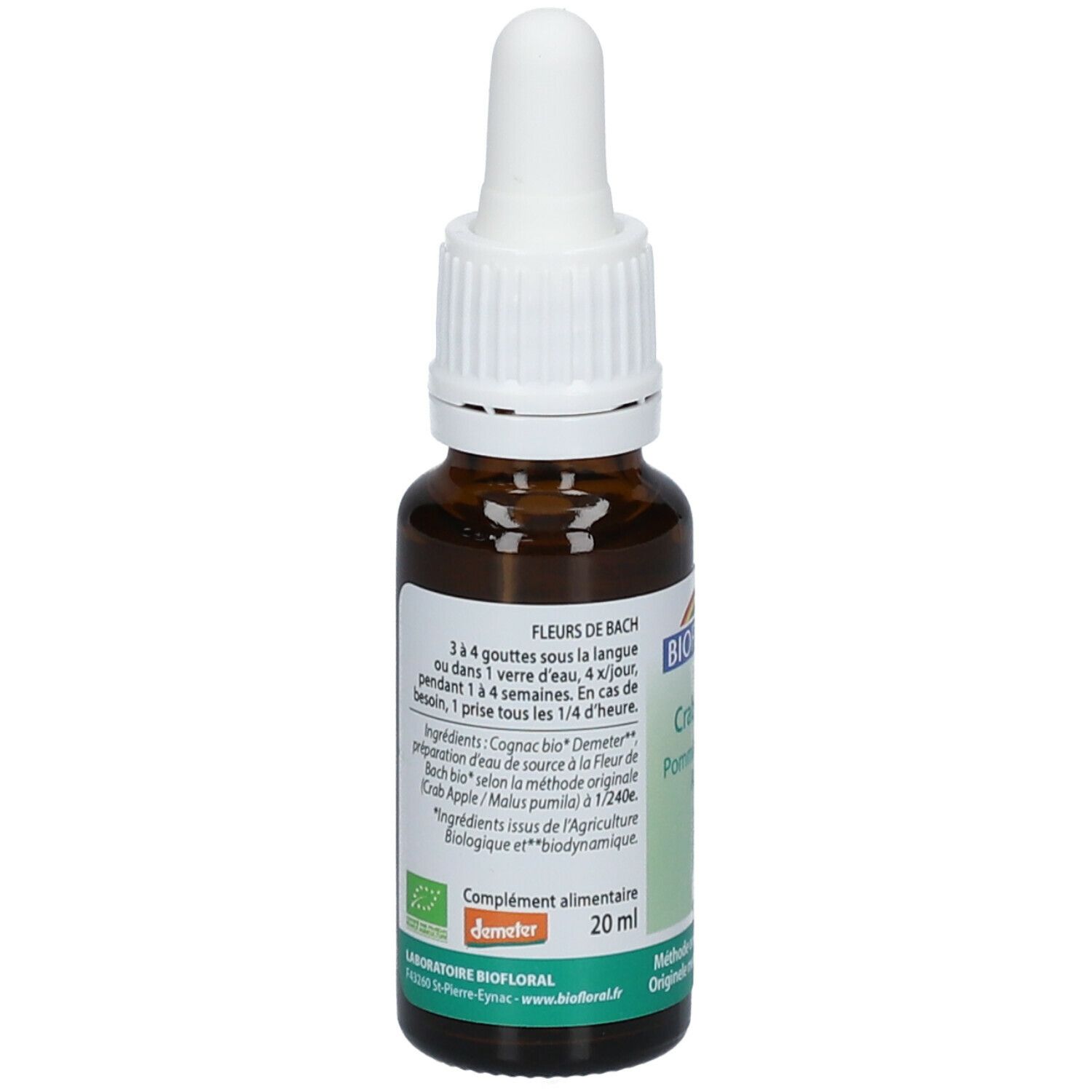 BIOFLORAL 10 - Crab apple - Pommier sauvage - 20 ml