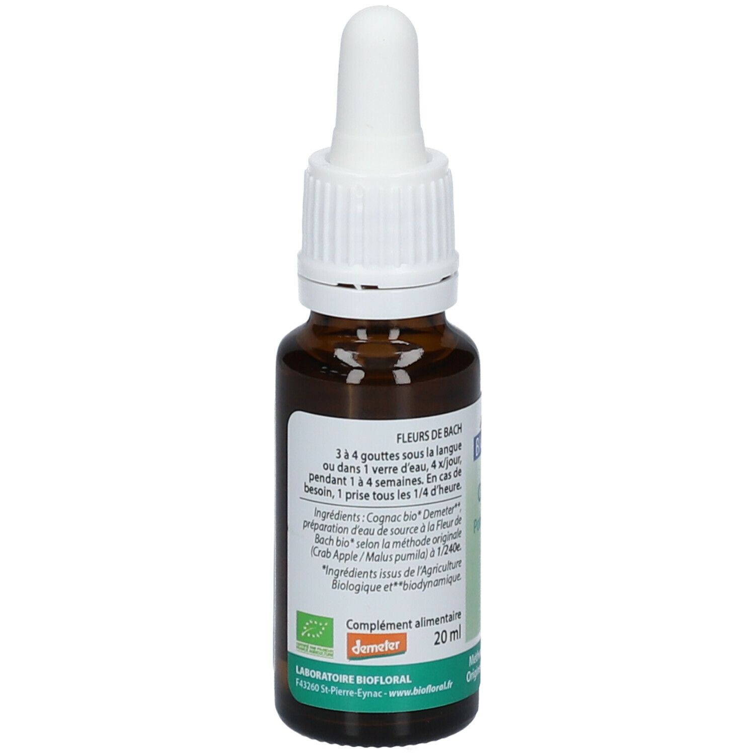 BIOFLORAL 10 - Crab apple - Pommier sauvage - 20 ml